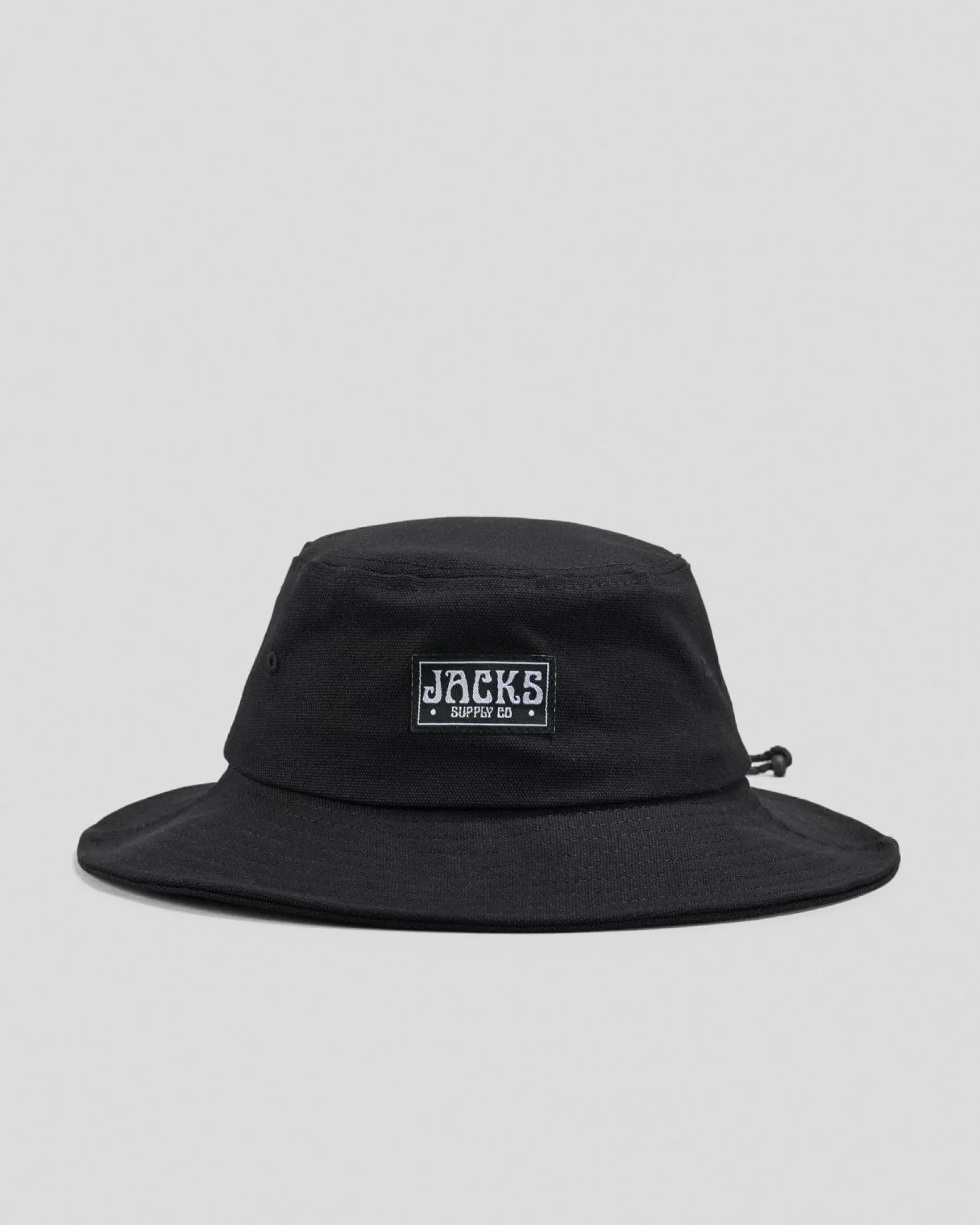 Headwear*Jacks Boys' Contour Wide Brim Hat Black