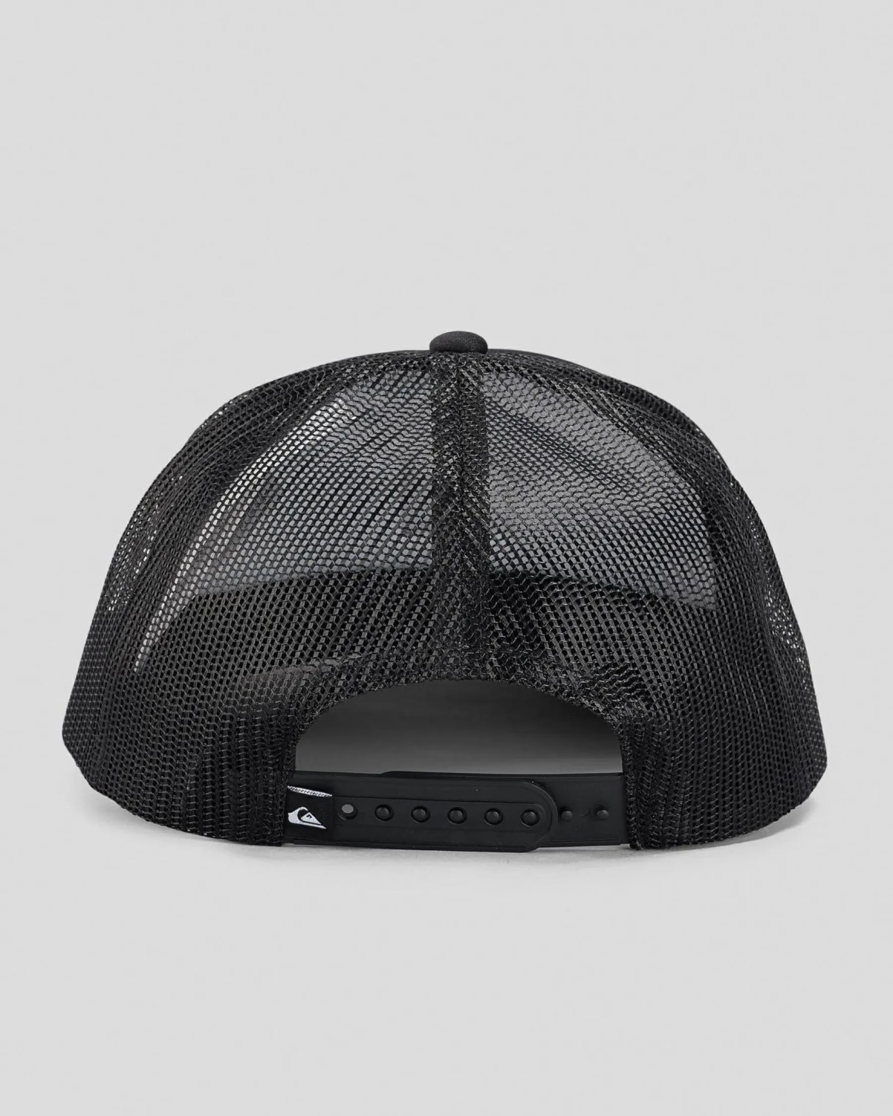 Headwear*Quiksilver Boys' Emu Coop Cap Black Reconnect Stripe