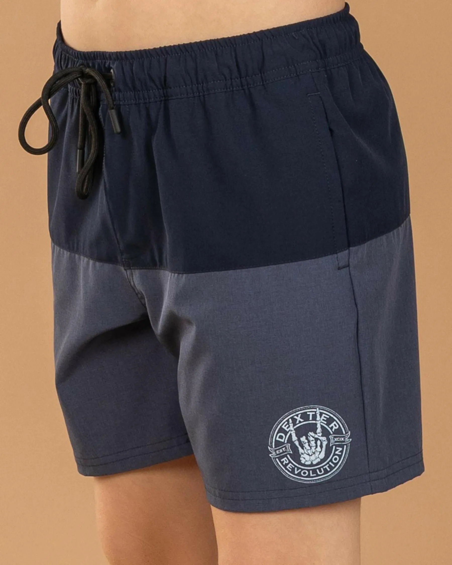 Shorts & Bottoms*Dexter Boys' Fuse Elastic Waist Shorts Navy/blue