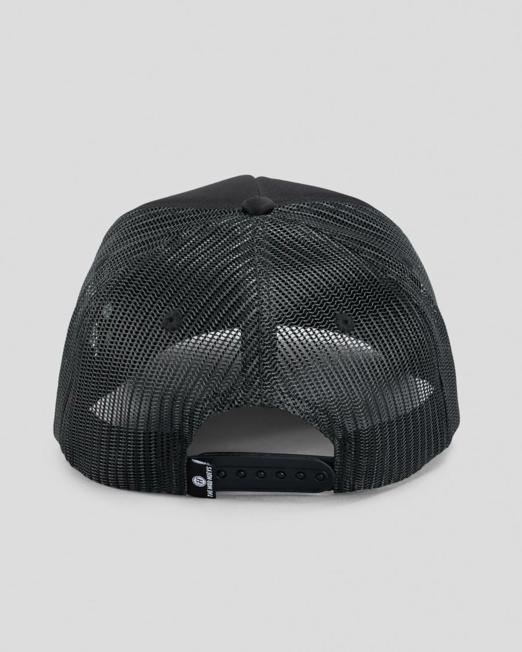 Headwear*The Mad Hueys Boys' Great Bite Shark Trucker Cap Black
