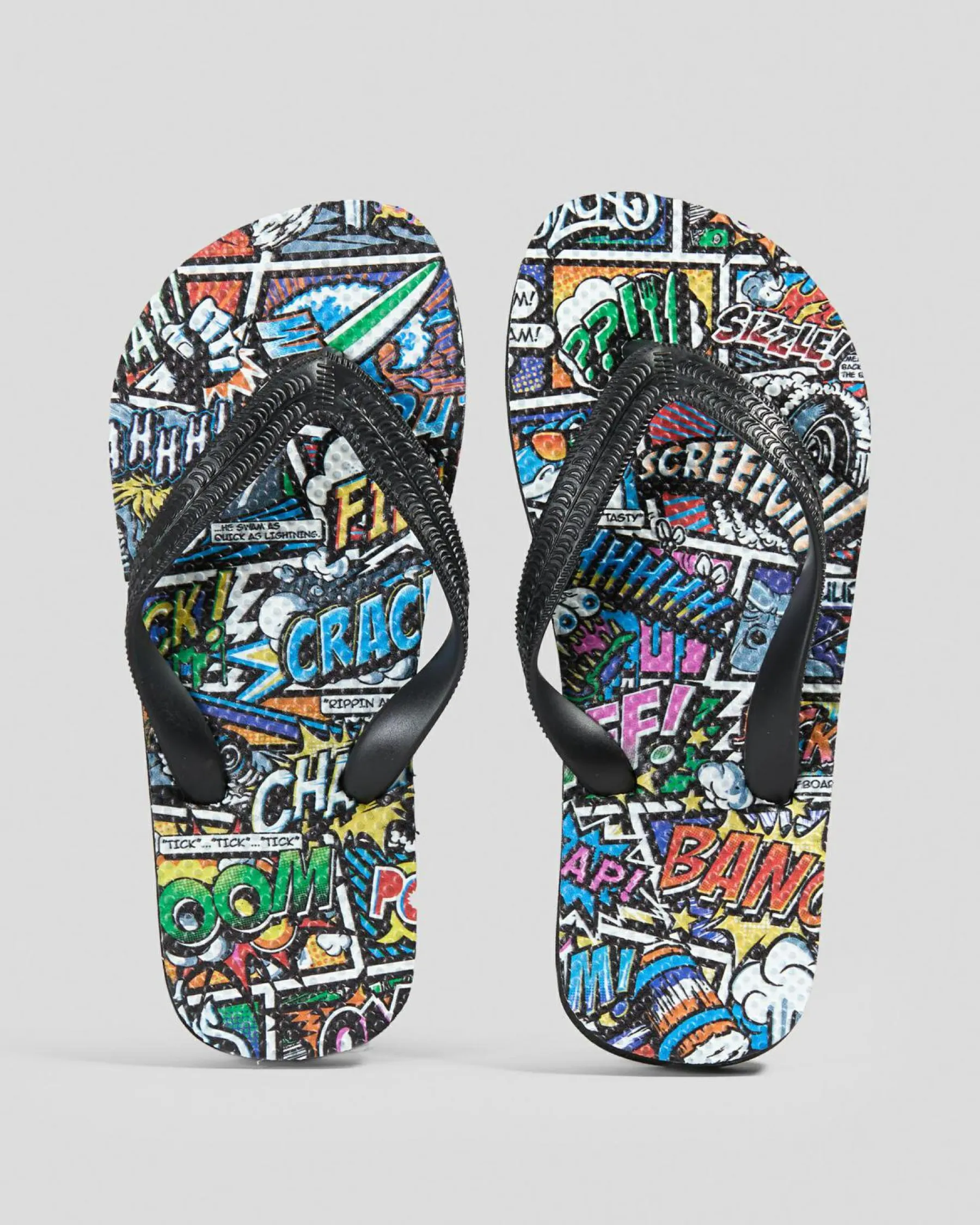 Hot Boys' Kapow Thongs Kids/BOY 2 For Deals|Flip Flops & Sandals