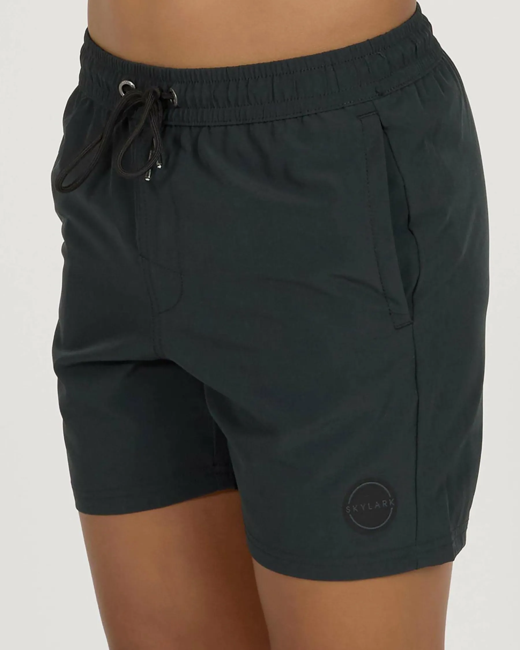 Shorts & Bottoms*Skylark Boys' Liberty Elastic Waist Shorts Black