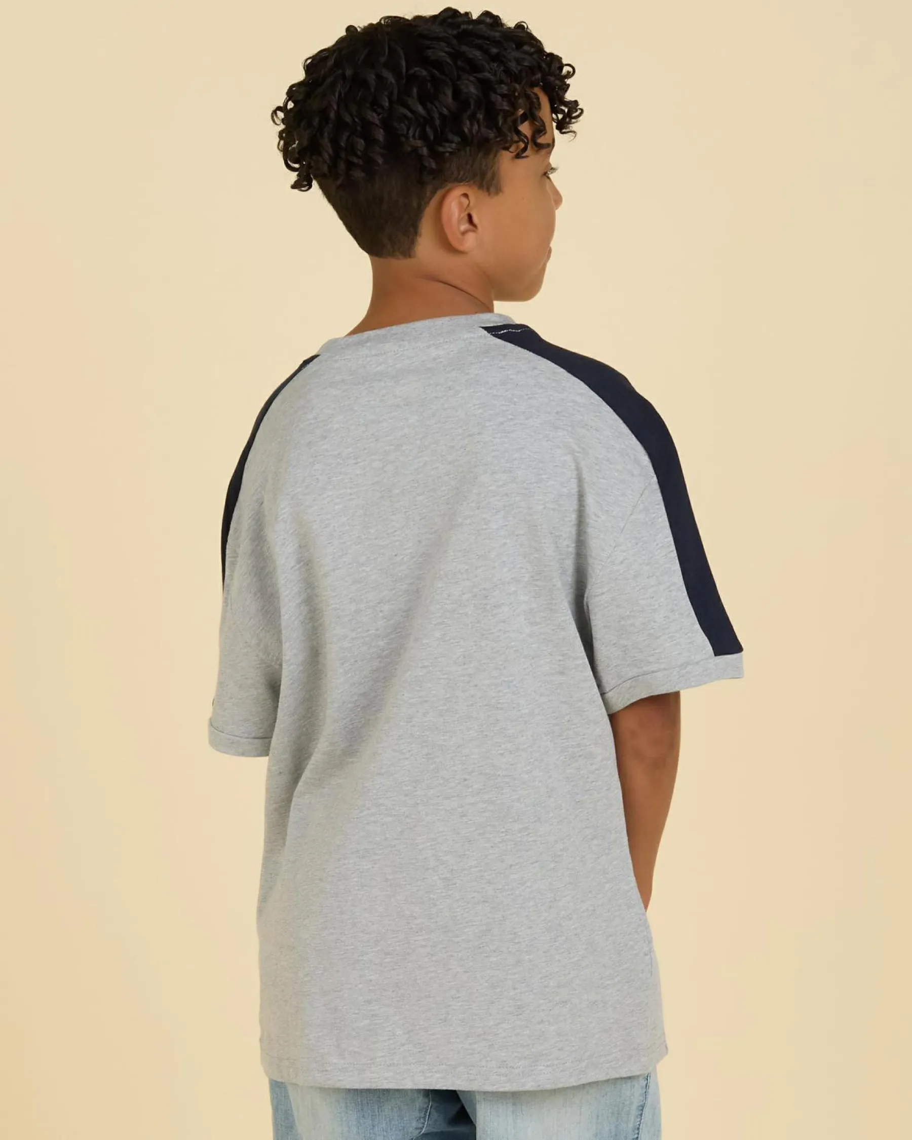 Tops & T-Shirts*Jacks Boys' Nautical T-Shirt Grey Heather