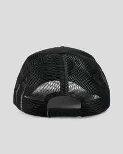 Online Boys' Oval Check Flame Dot Trucker Cap Kids Headwear