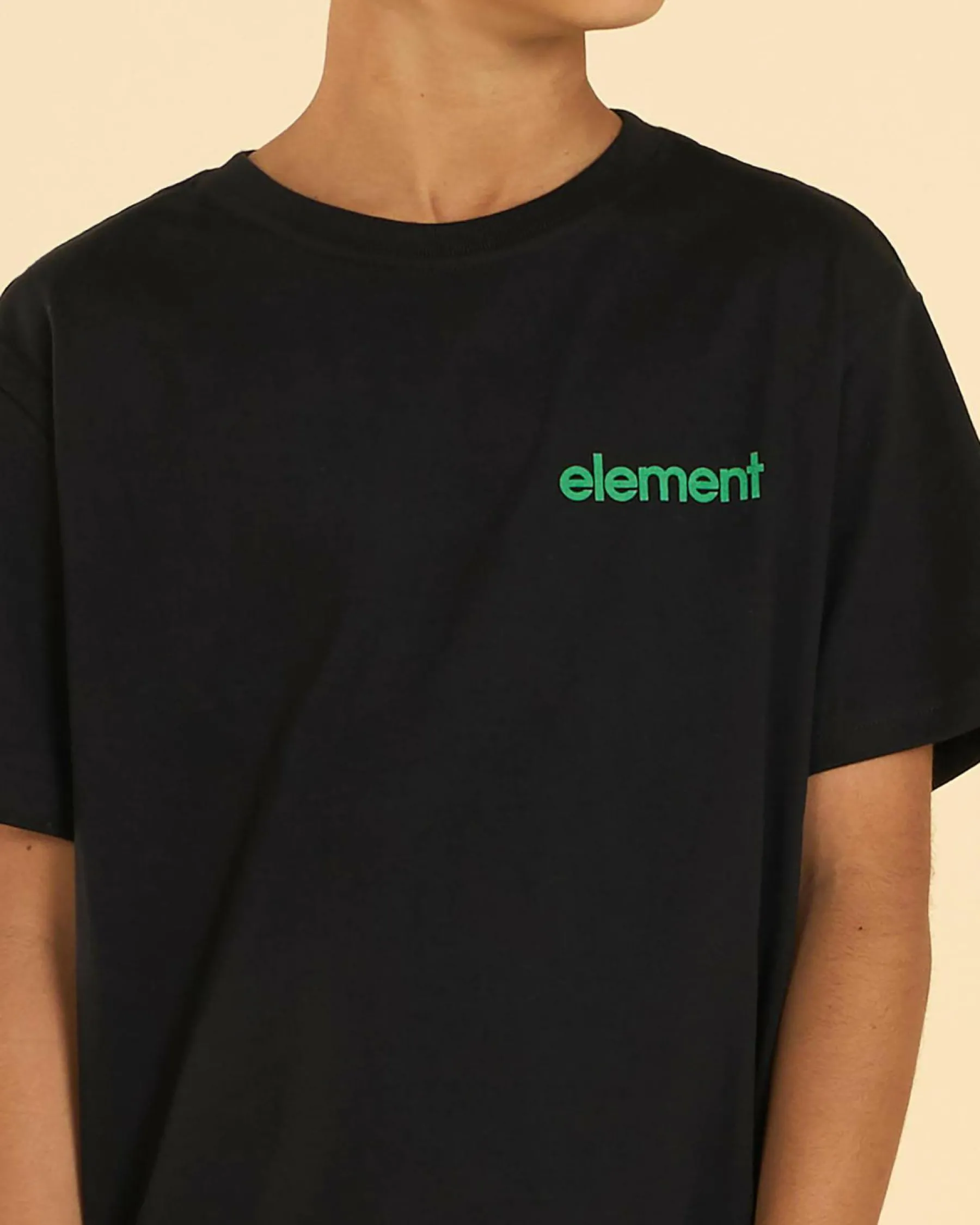 Tops & T-Shirts*Element Boys' Stone Age T-Shirt Flint Black