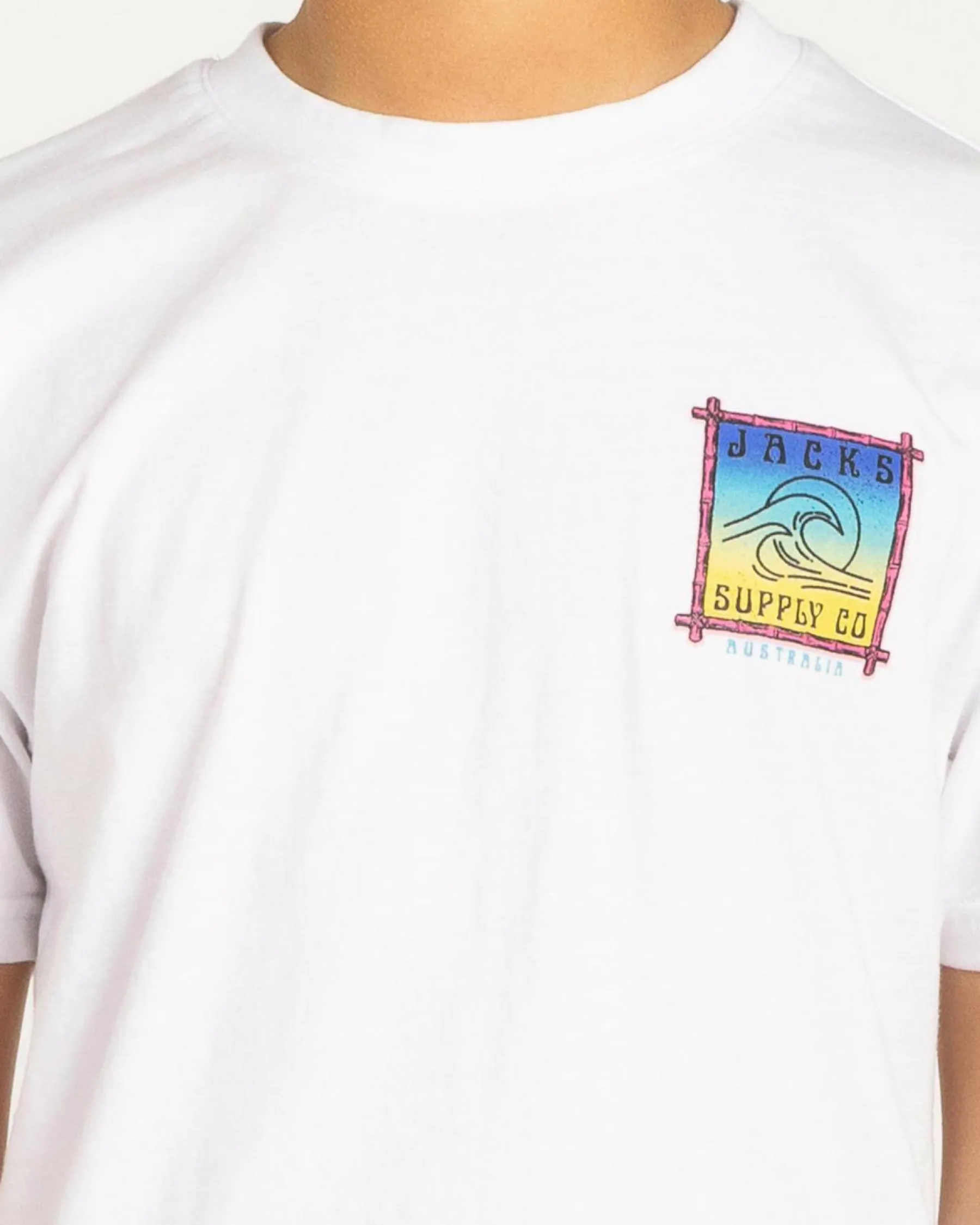 Tops & T-Shirts*Jacks Boys' Surf Spectrum T-Shirt White