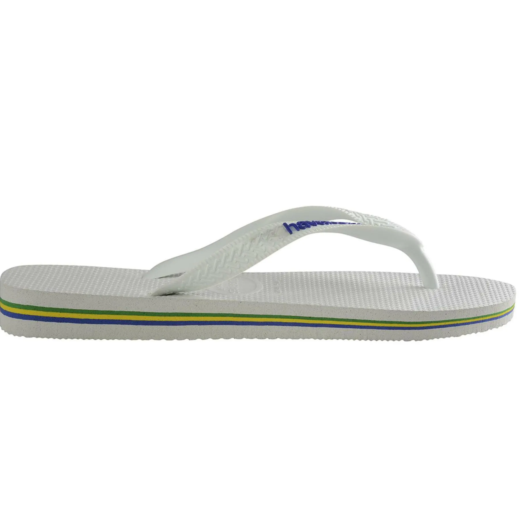 Flip Flops & Sandals*Havaianas Brazil Logo Thongs White