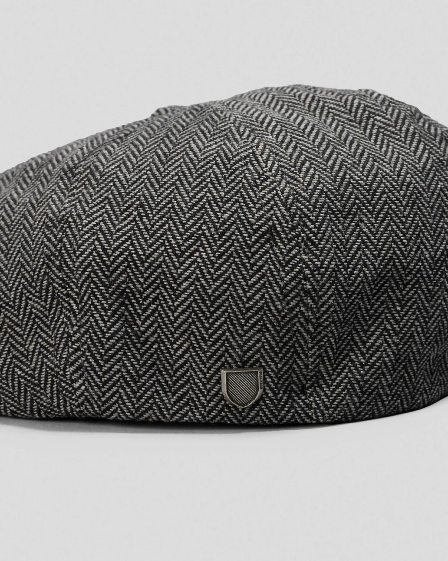 Headwear*Brixton Brood Newsboy Cap Grey/black