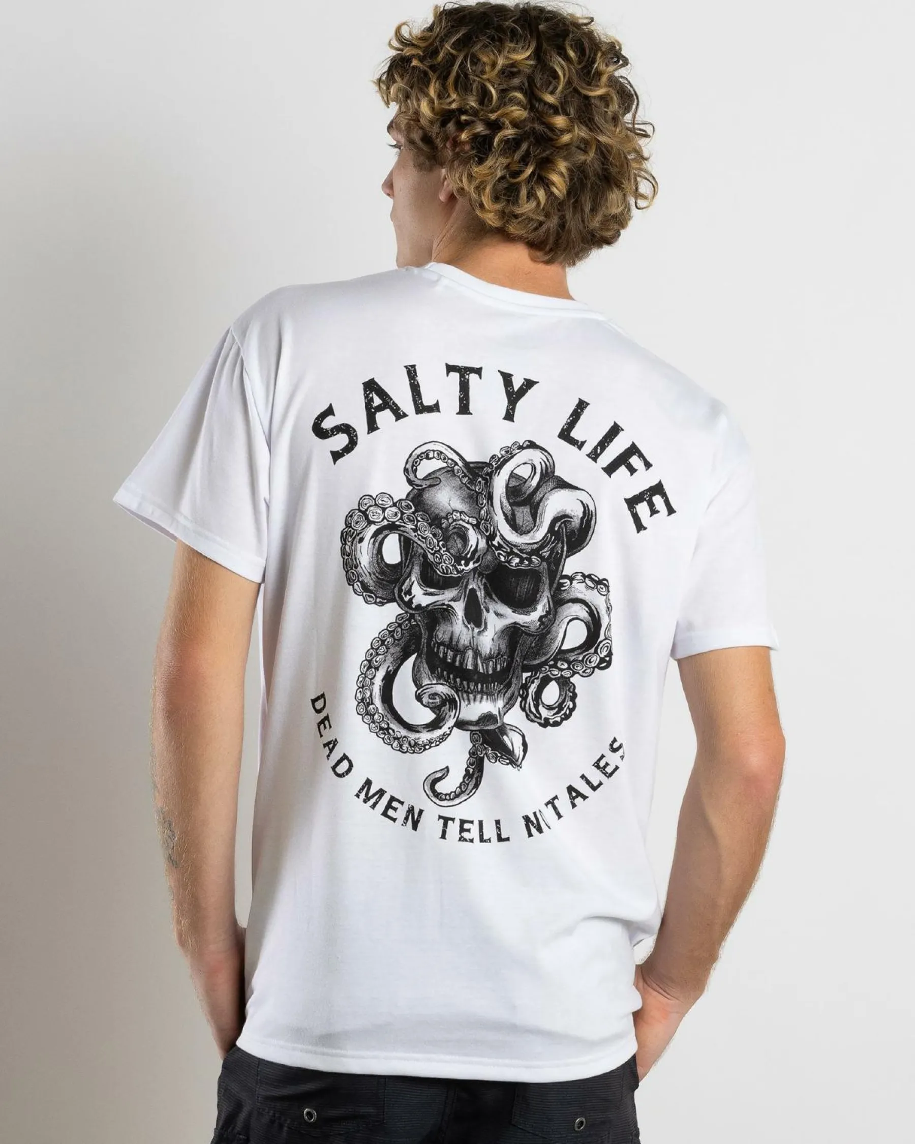 Tops & T-Shirts*Salty Life Buccaneer Wetshirt White