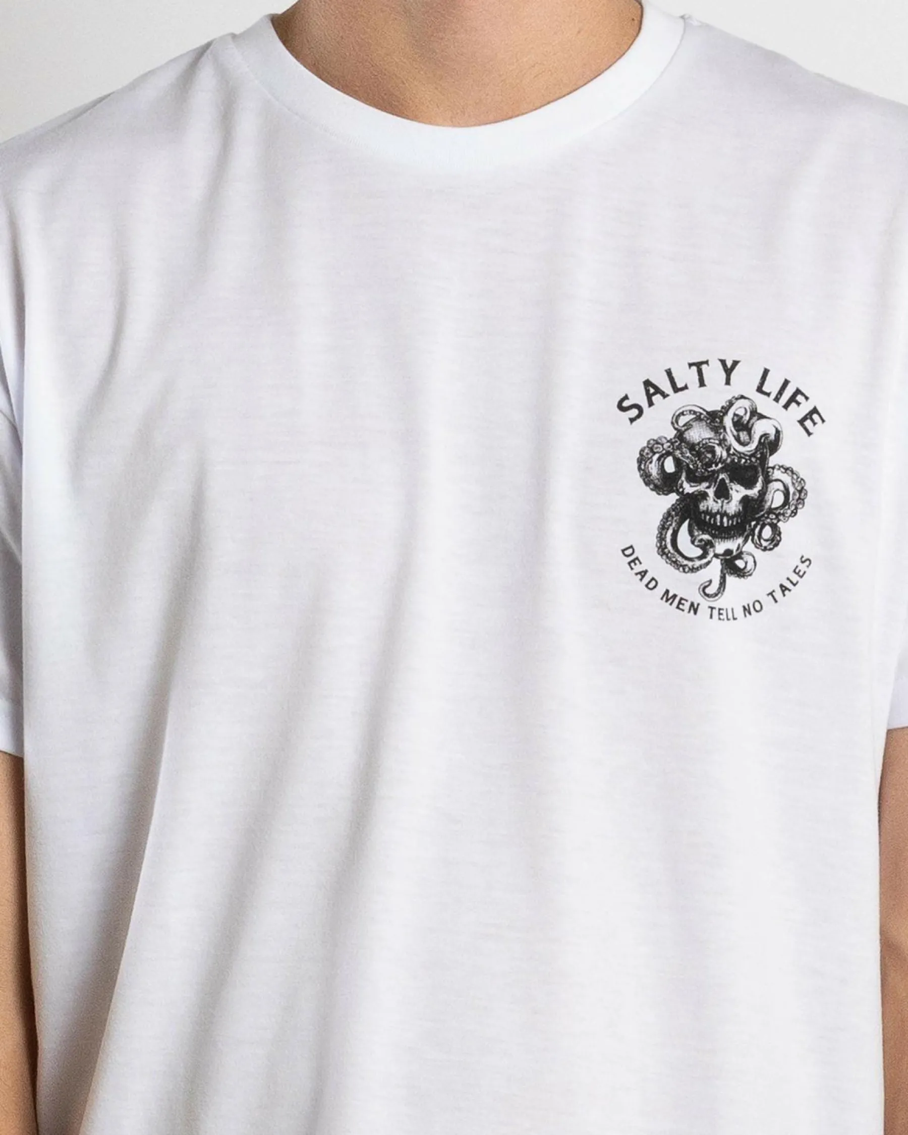 Tops & T-Shirts*Salty Life Buccaneer Wetshirt White