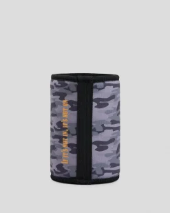 Gifts & Novelty*Ringers Western Buckin Barra Stubby Cooler Black Camo