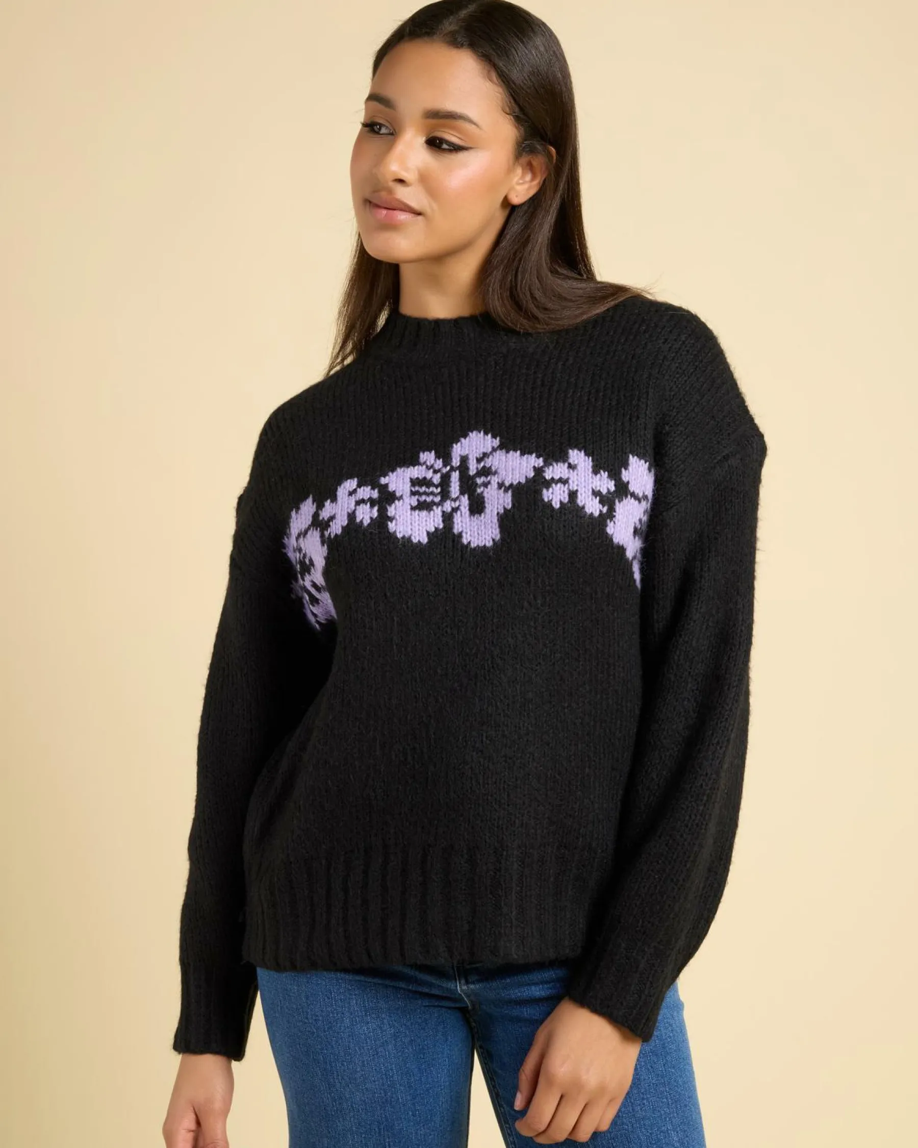 Best Cala Nights Hibiscus Knit Sweater Women Knitwear|Jumpers & Hoodies