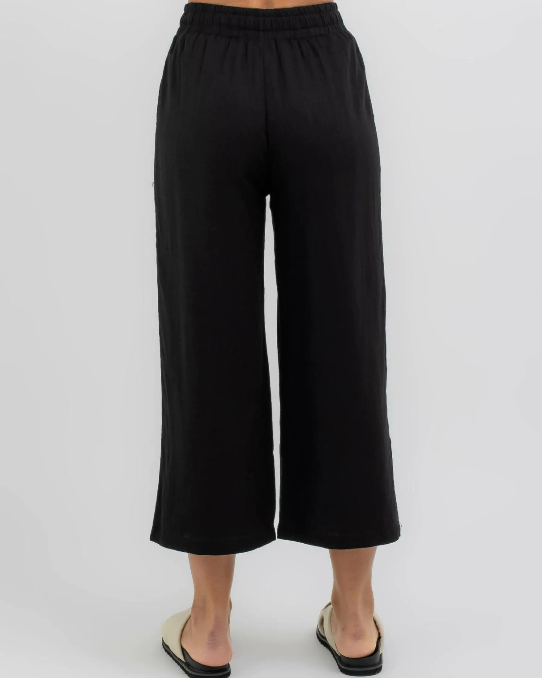 Sale Cali Hawaii Cropped Pants Women Sets|Linen Blend