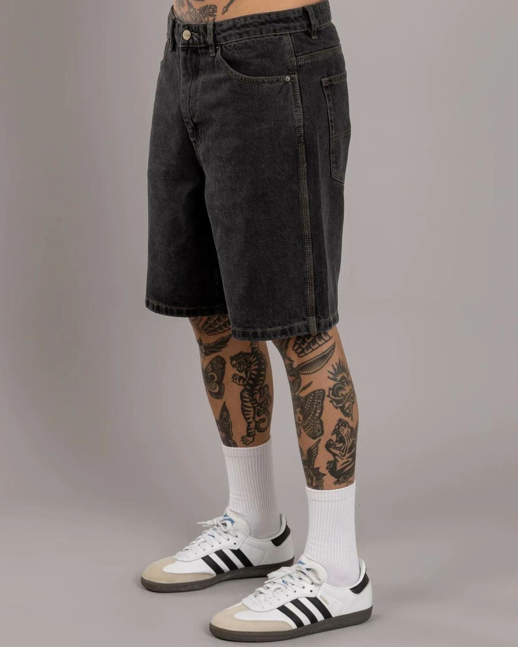 Denim|Shorts & Bottoms*Worship Supplies Carpenter Jean Shorts Phantom
