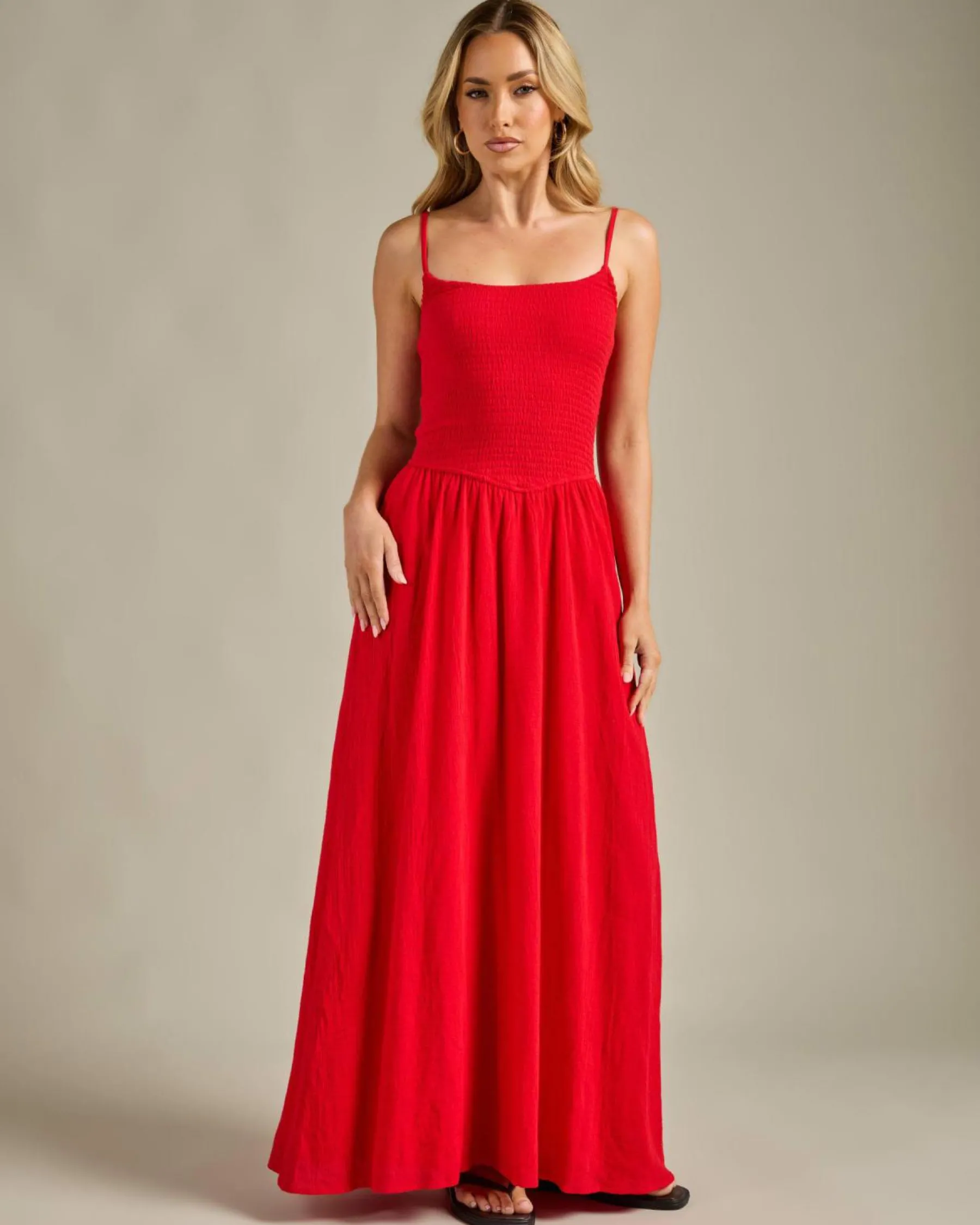 Dresses*Mooloola Cartia Maxi Dress Red