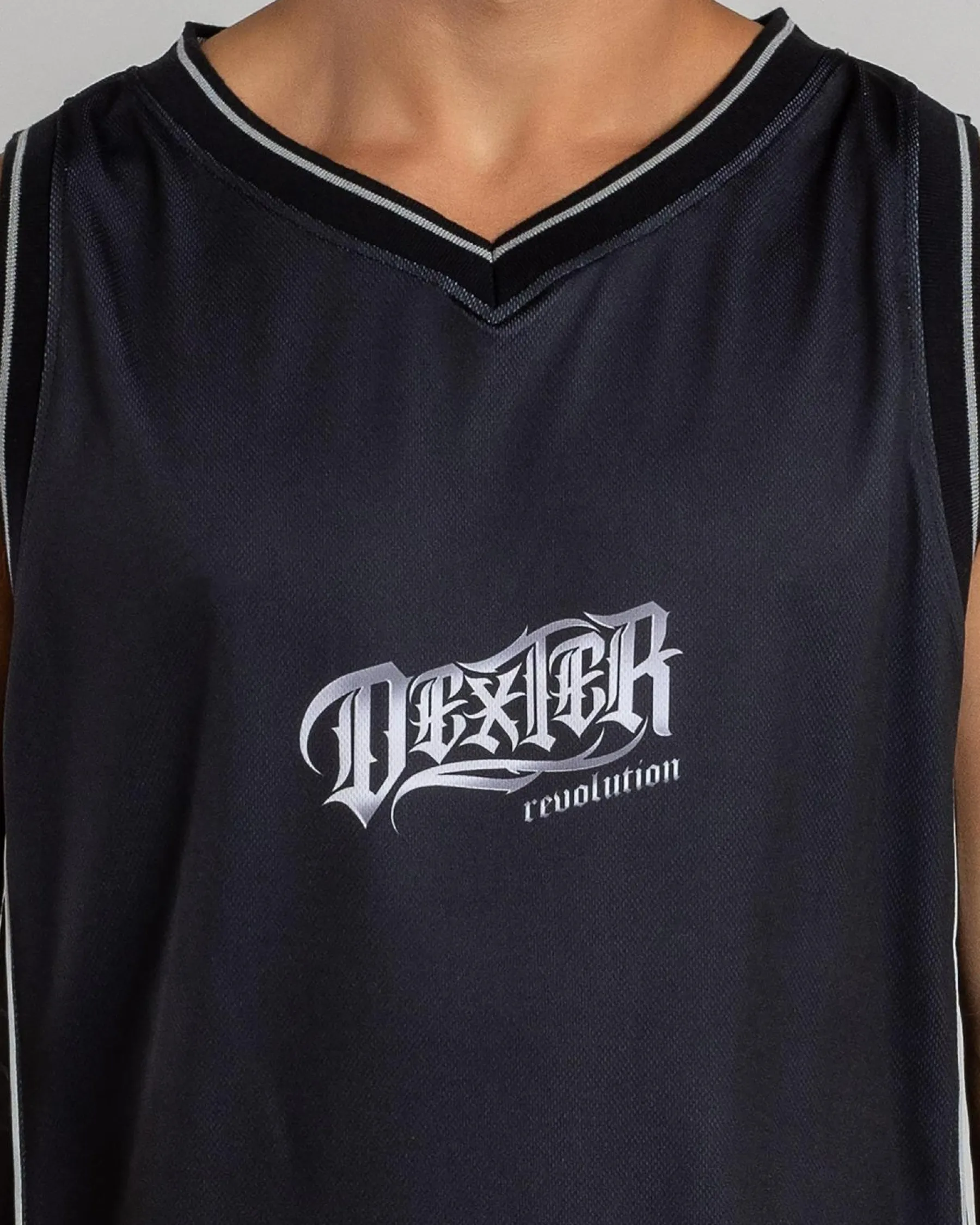 Tops & T-Shirts*Dexter Charred Muscle Tank Black