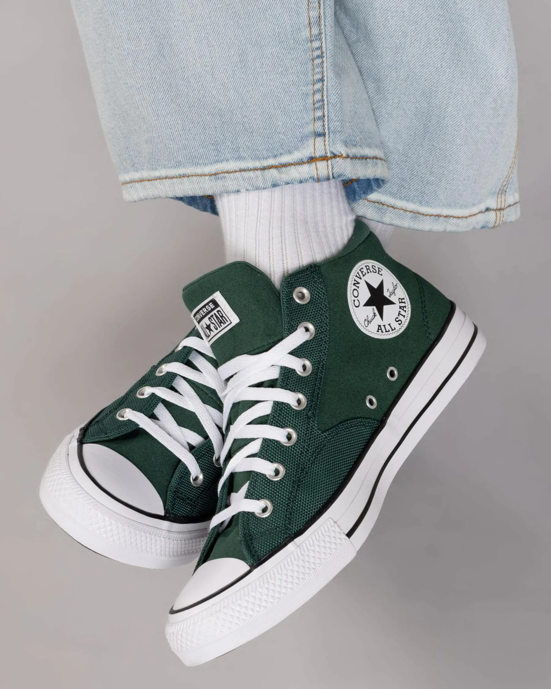 Sneakers*Converse Chuck Taylor Malden Street Mid Shoes Branch Out/white/black
