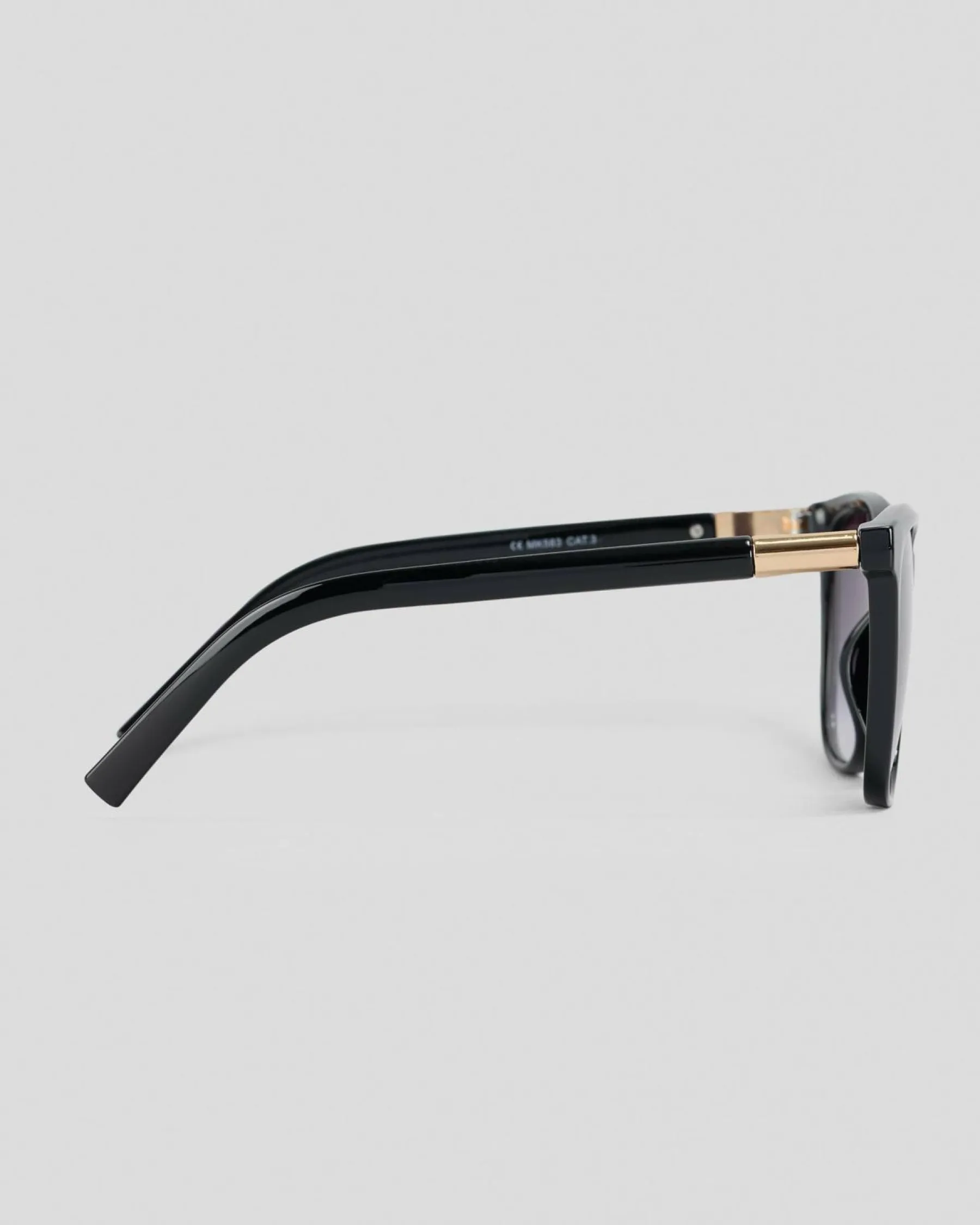 Sunglasses*Indie Eyewear Clara Sunglasses Black/smk