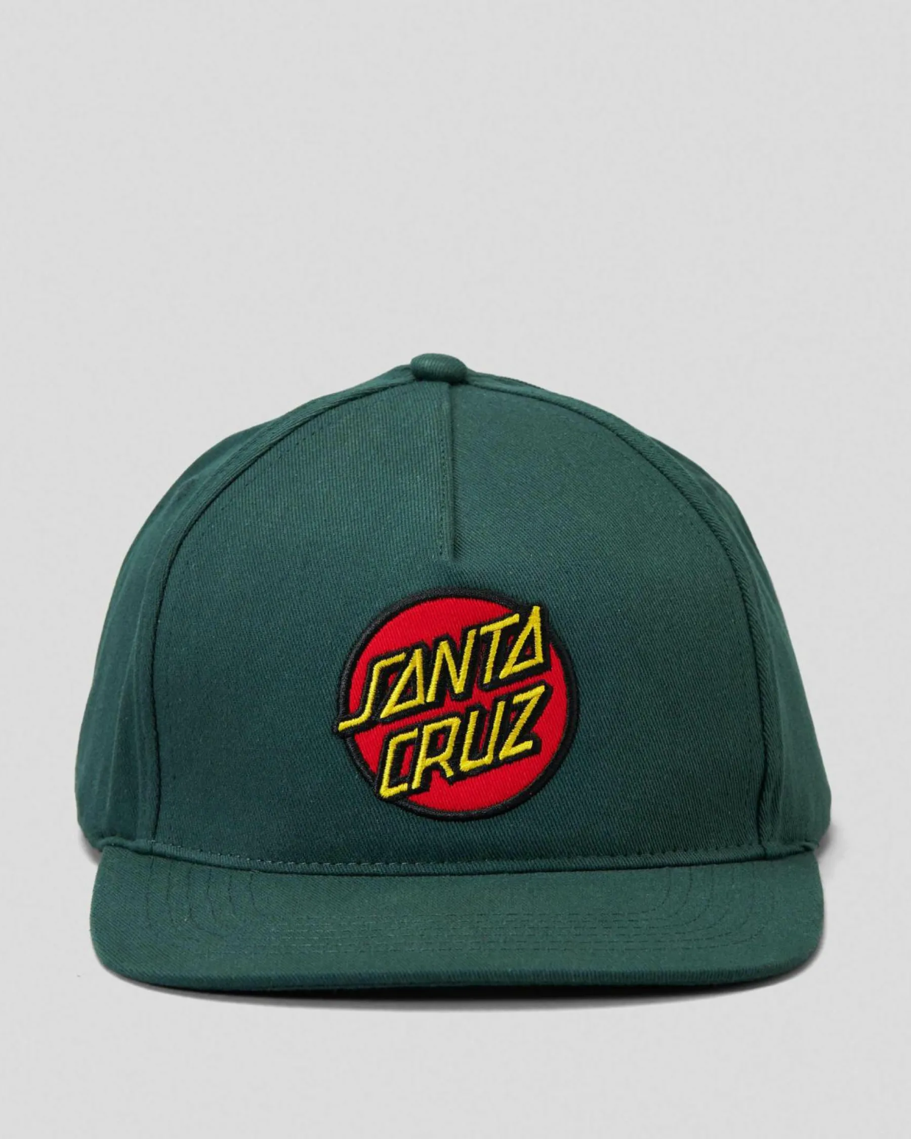 Headwear*Santa Cruz Classic Dot Patch Cap Dark Green