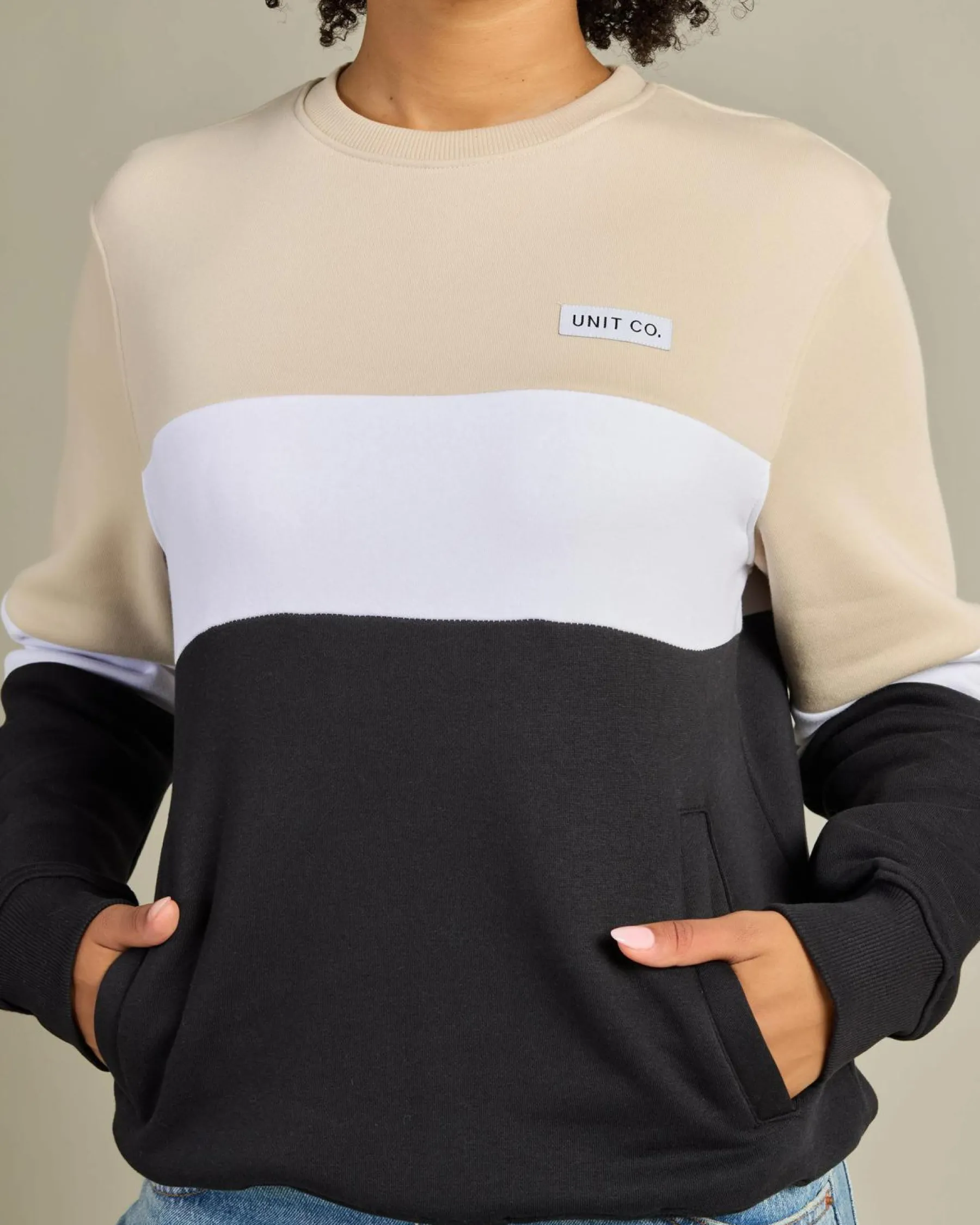 Jumpers & Hoodies*Unit Coco Crew Sweater Cement