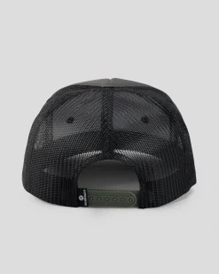Headwear*The Mad Hueys Cookedatoo Trio Trucker Cap Olive