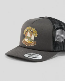 Headwear*The Mad Hueys Cookedatoo Trio Trucker Cap Olive