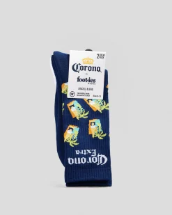 Discount Corona Beach Life Sneaker Socks 2 Pack Socks