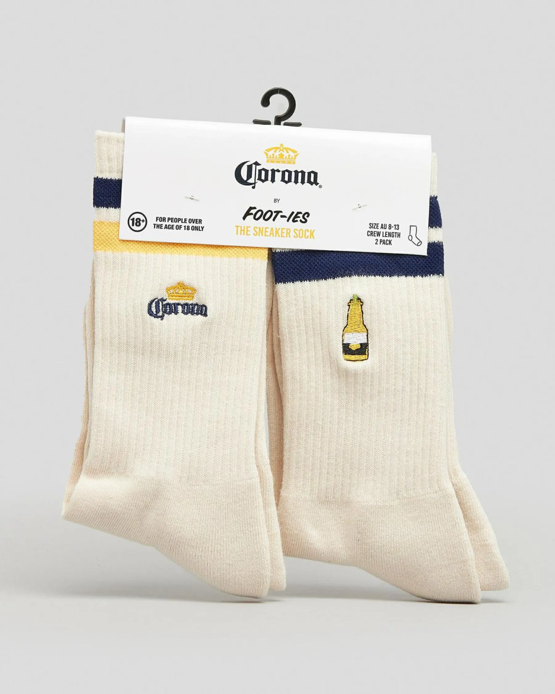 Sale Corona Retro Sneaker Socks 2 Pack Socks