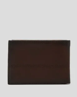 Wallets*Rip Curl Corpawatu Icon PU Slim Wallet Black/tan