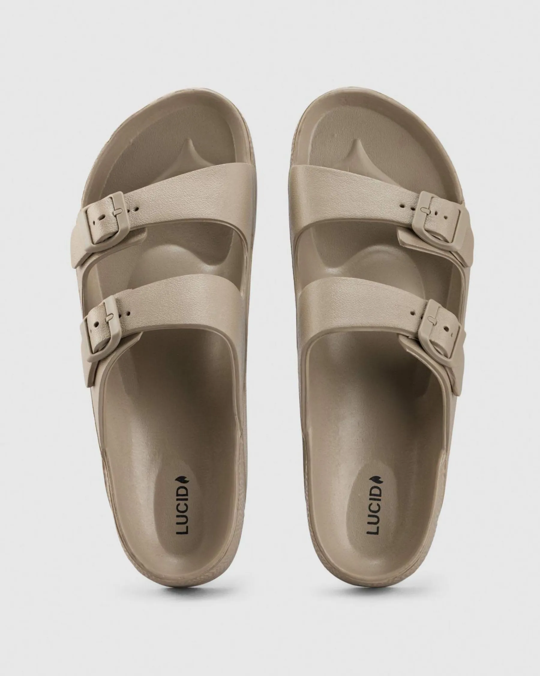 Flip Flops & Sandals*Lucid Cortina Sandals Mushroom