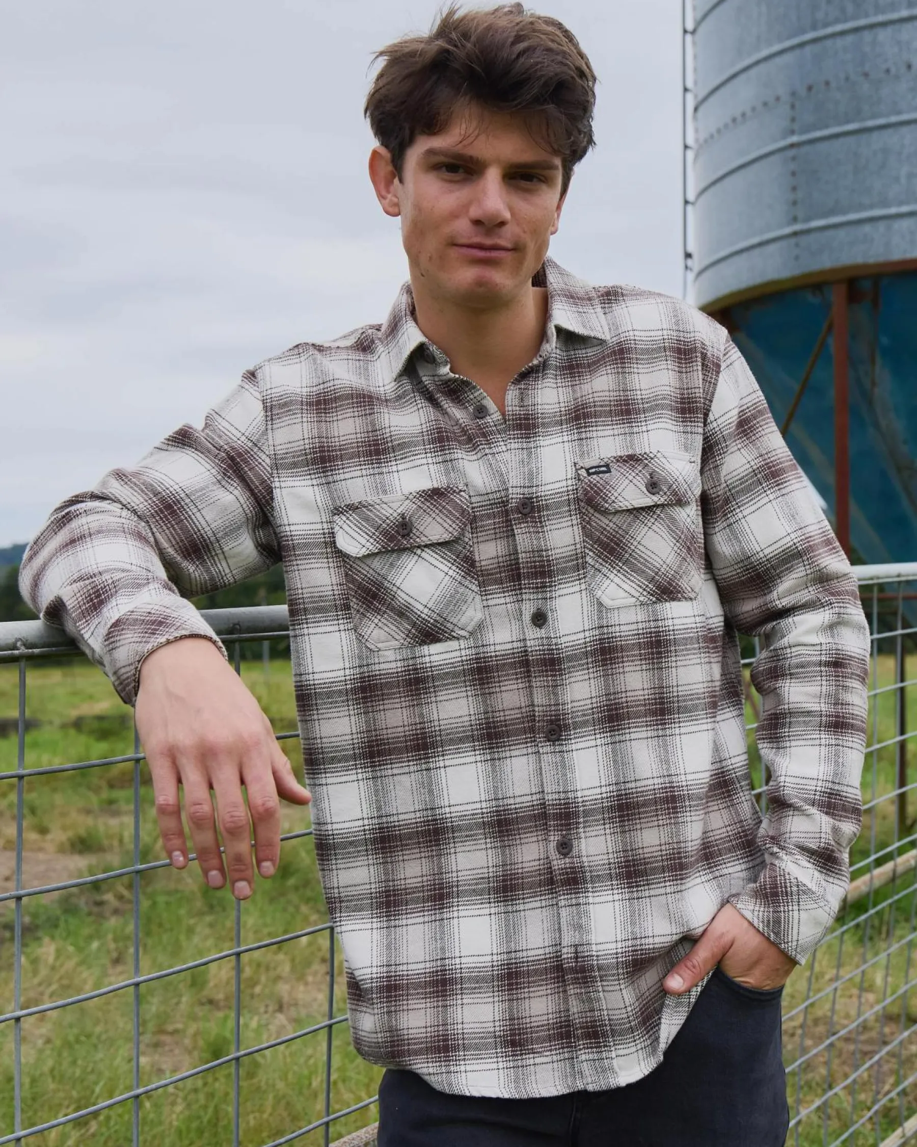 New Count Flanno Shirt Tops & T-Shirts
