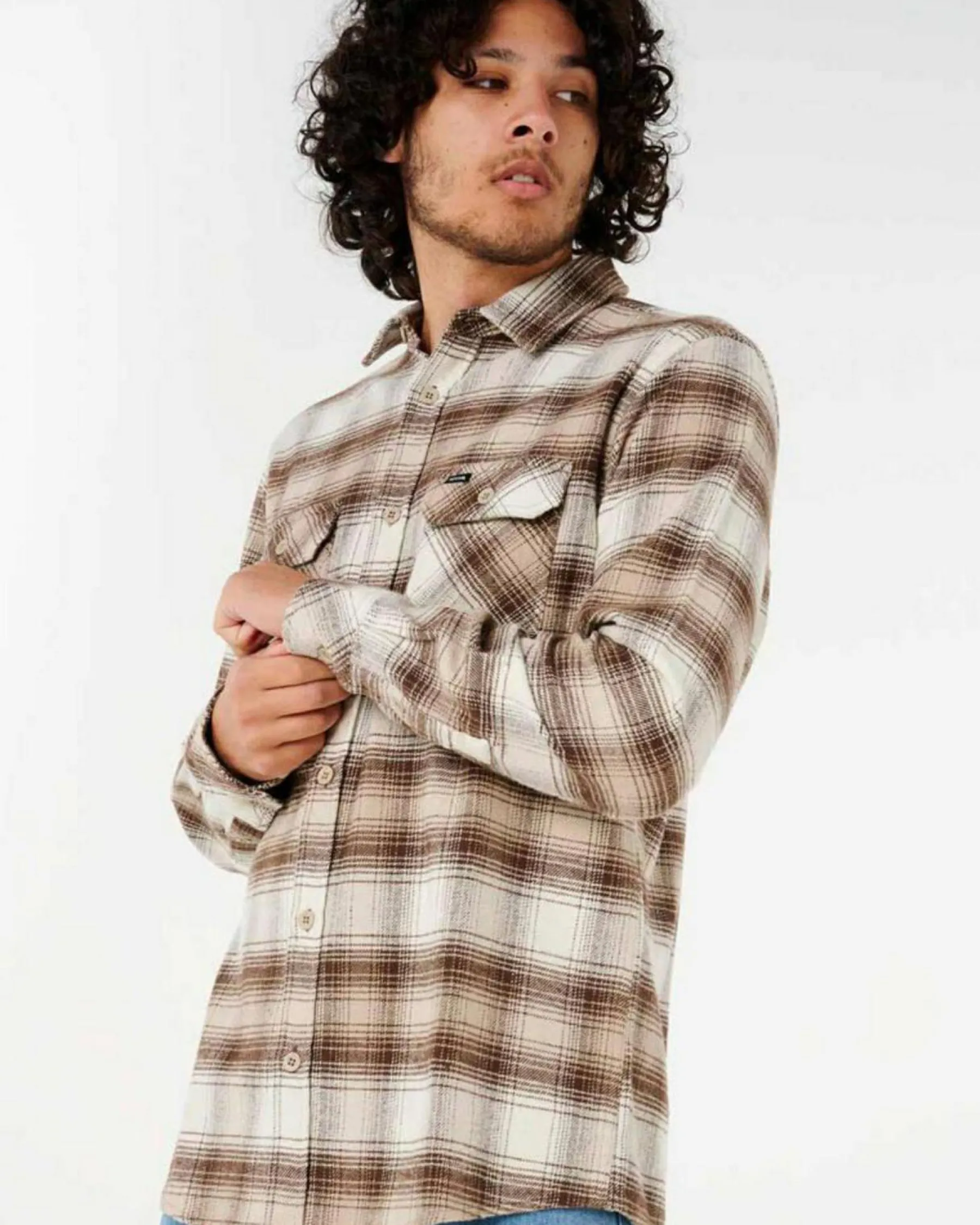 New Count Flanno Shirt Tops & T-Shirts