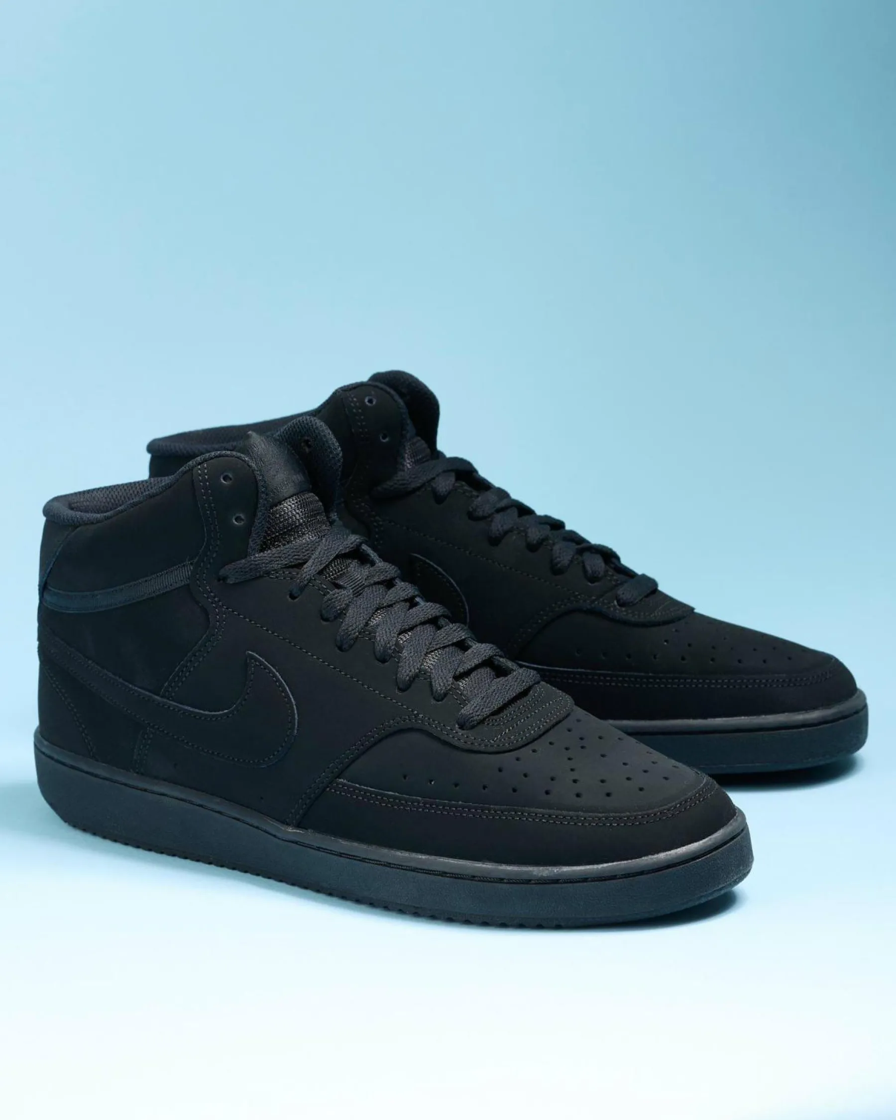 Sneakers*Nike Court Vision Mid Shoes Black/black-black