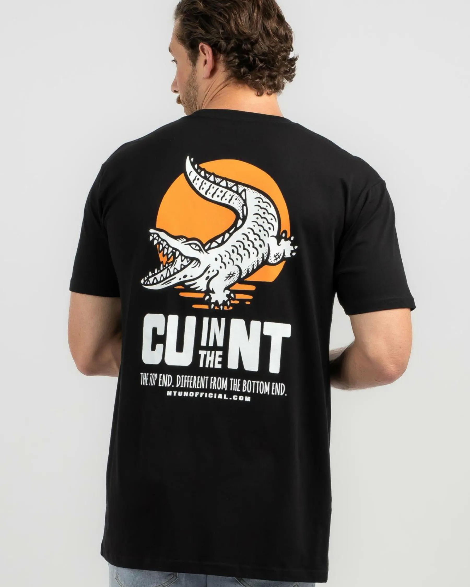 Tops & T-Shirts*CU in the NT Croc V2 T-Shirt Black