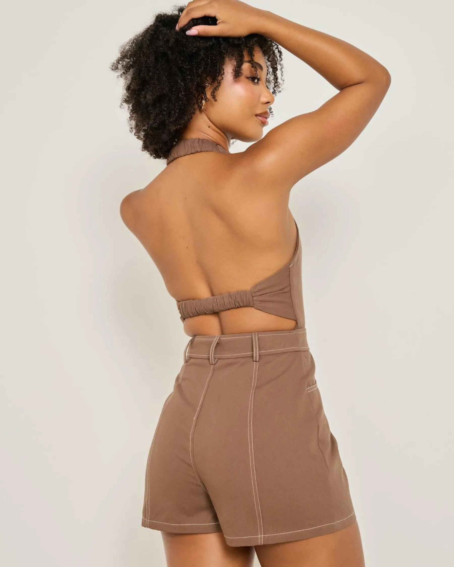Playsuits & Jumpsuits*Ava And Ever Daisy Playsuit Chocolate