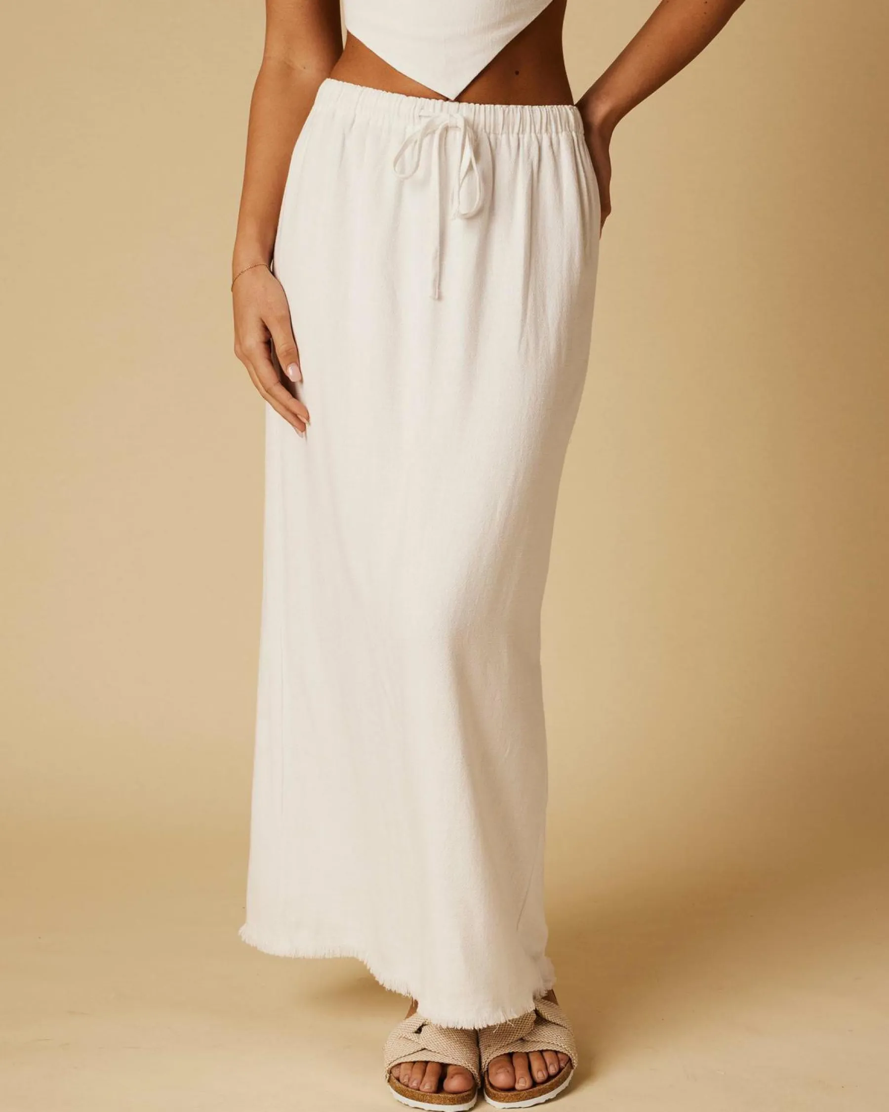 Online Dane Dallis Maxi Skirt Women Sets|Linen Blend