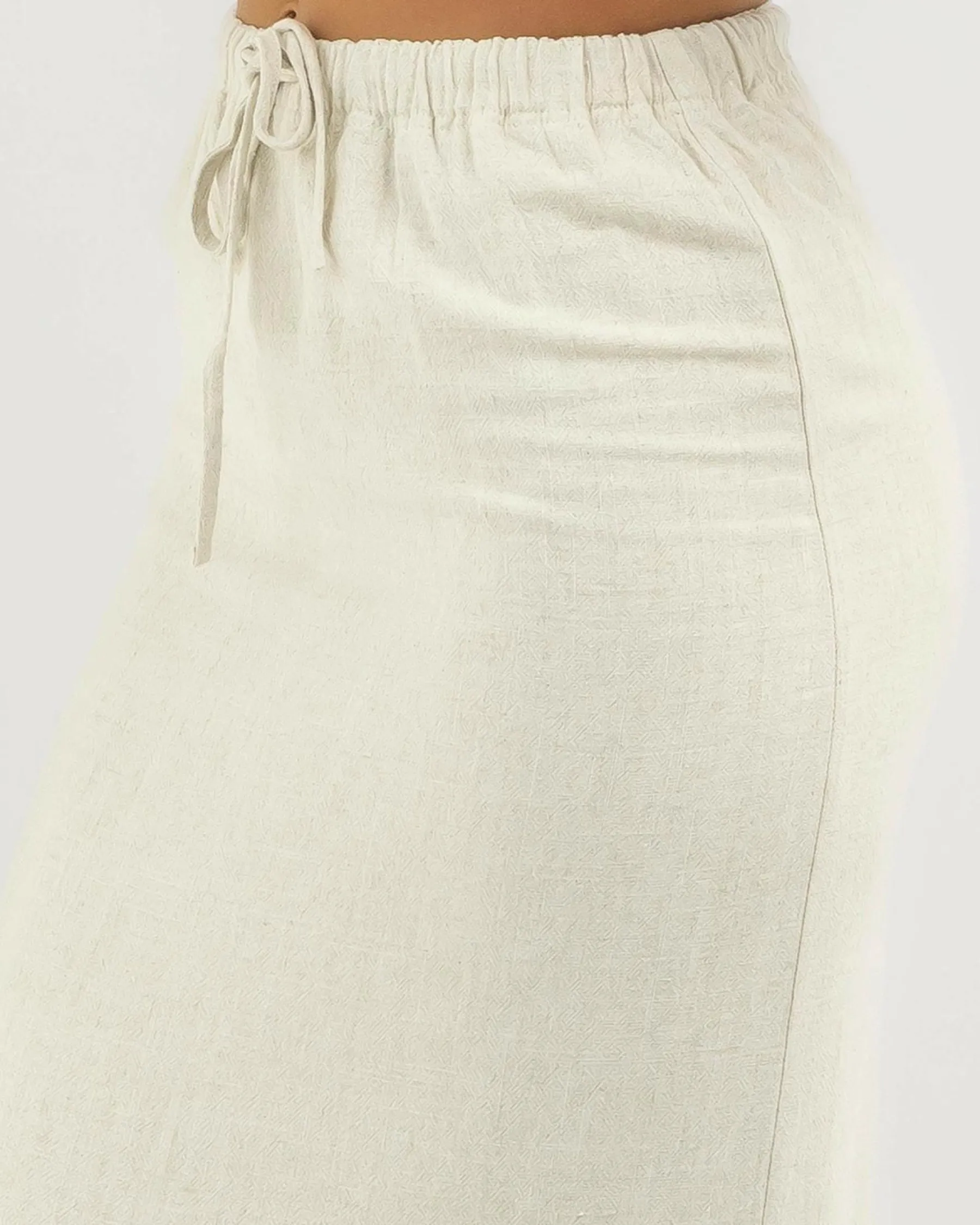 Sets|Linen Blend*Mooloola Dane Dallis Maxi Skirt Natural Salt & Pepper