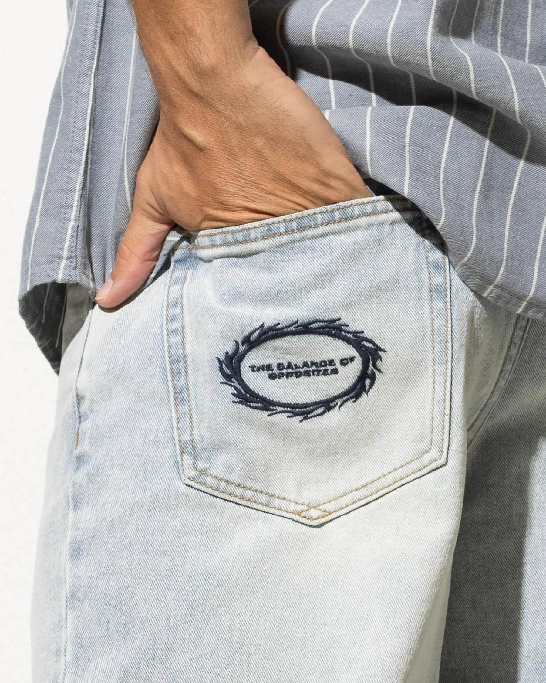 Denim|Shorts & Bottoms*RVCA Dayshift Denim Shorts Vintage Blue