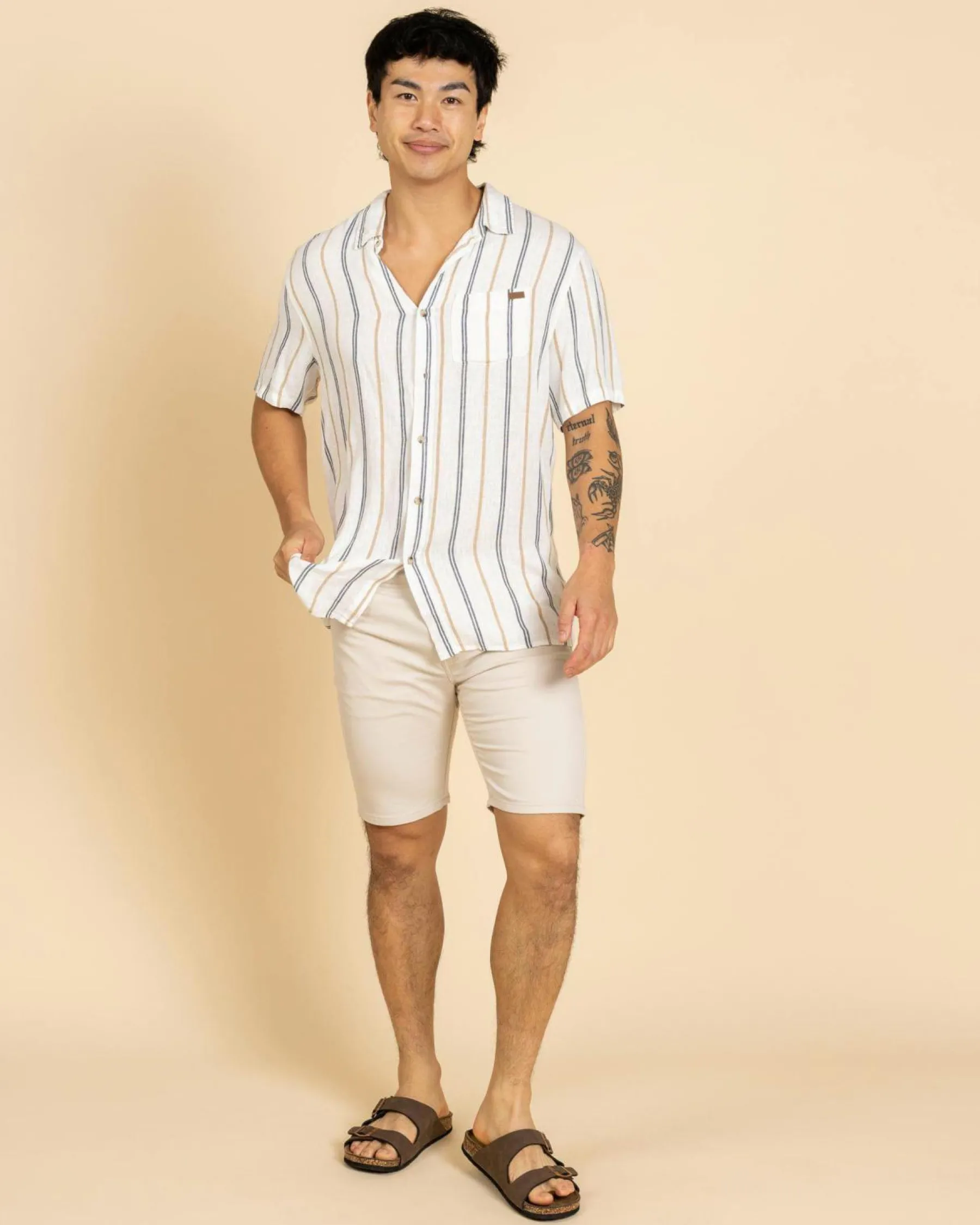 Shorts & Bottoms*Skylark Depend Walk Shorts Stone