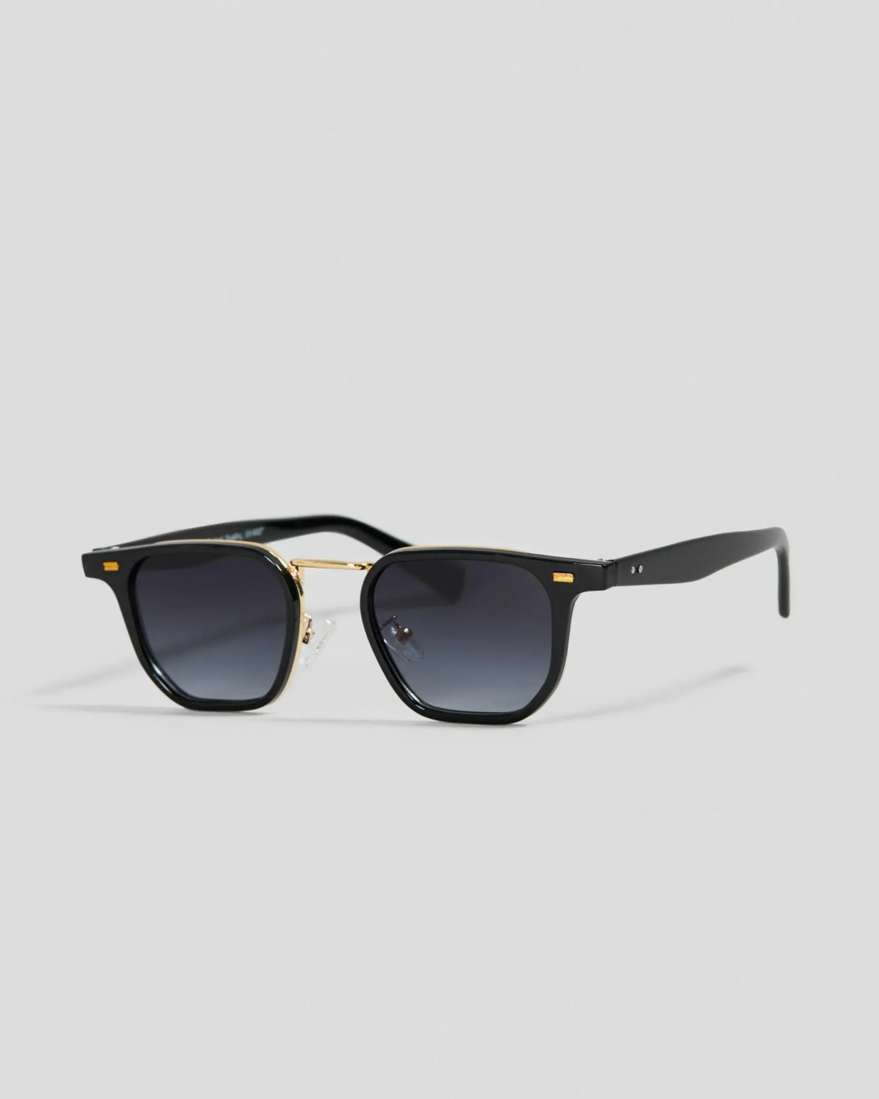 Sunglasses*Indie Eyewear Dillon Sunglasses Black/smoke