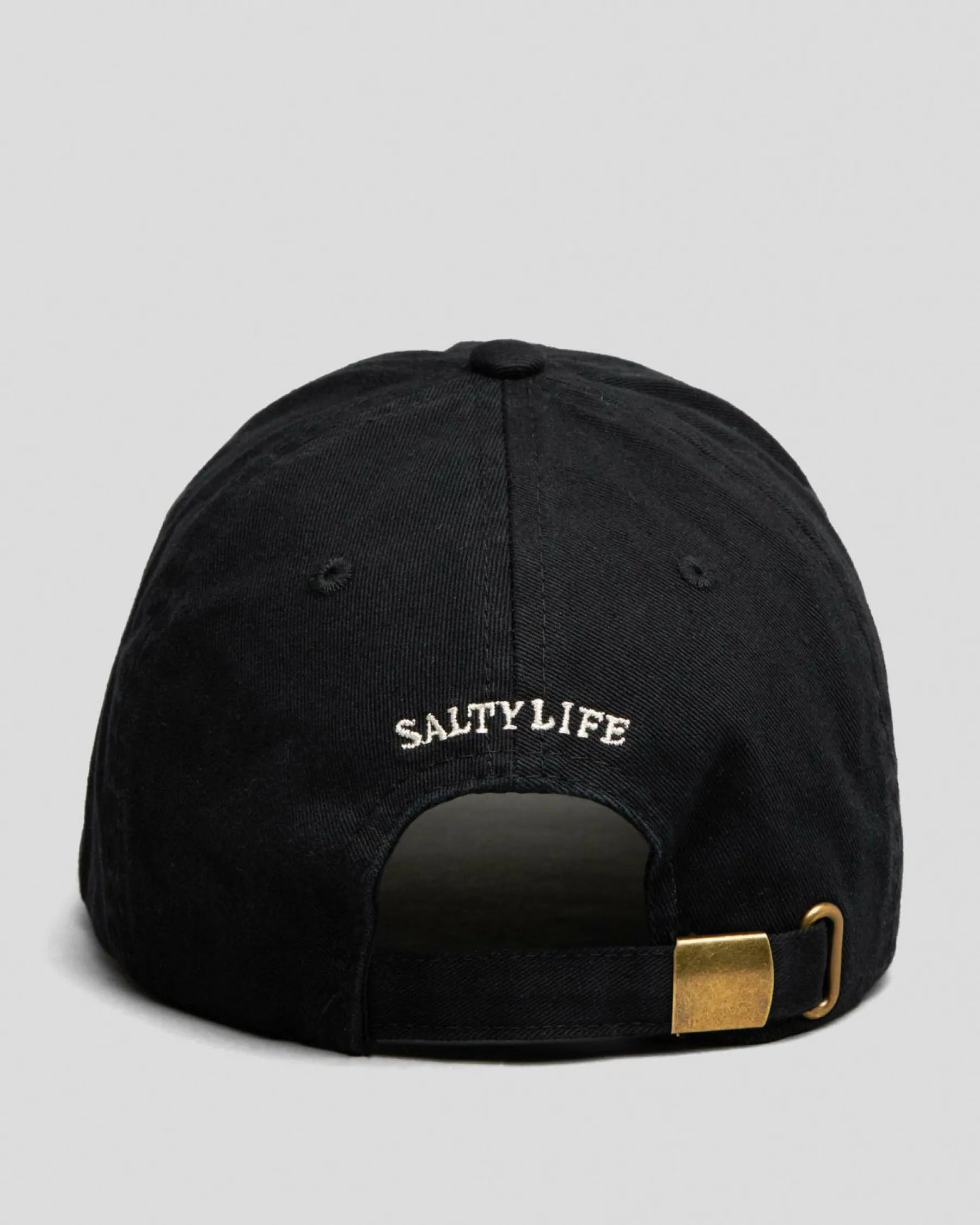 Headwear*Salty Life Dorsal Relaxed Fit Cap Black