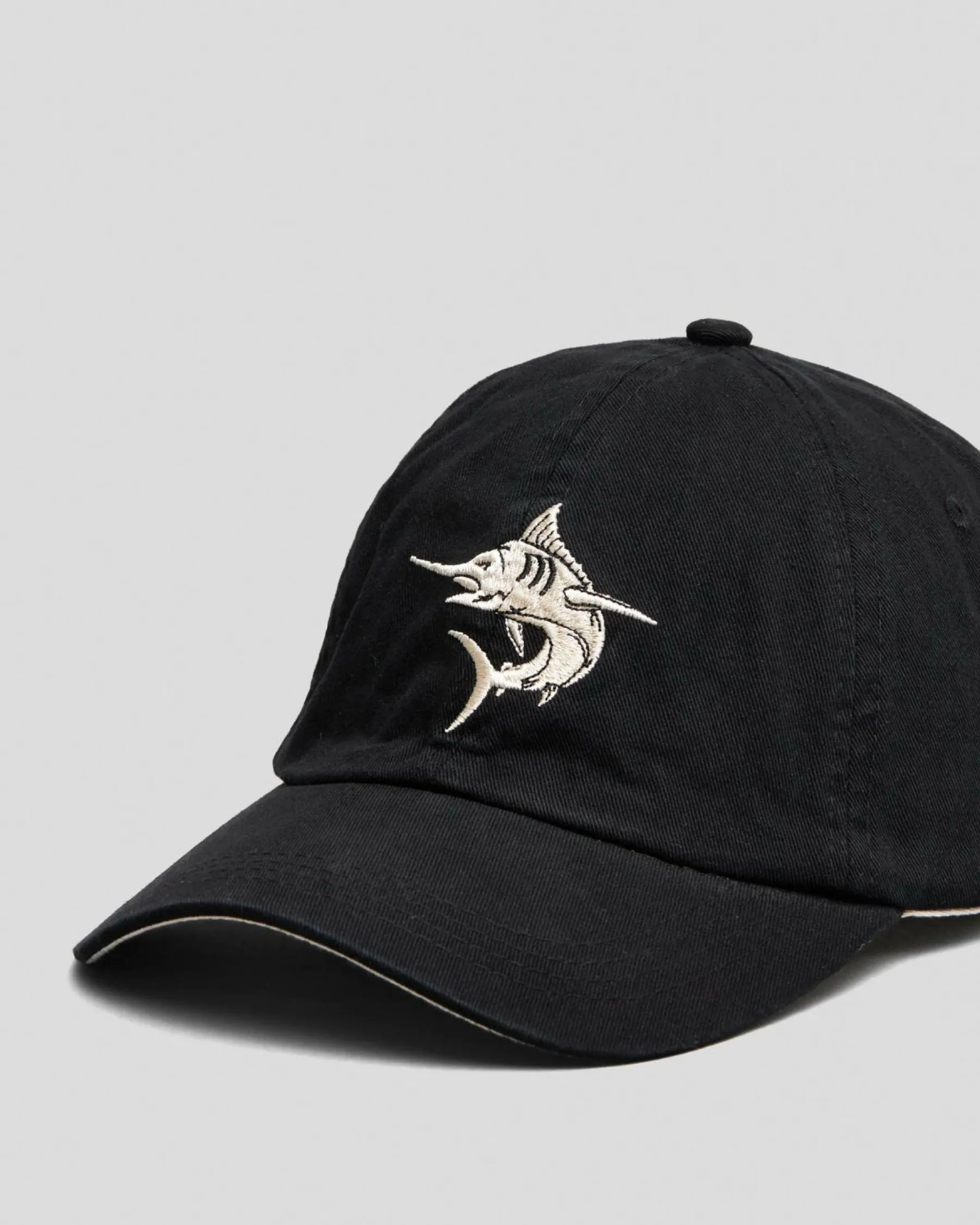 Headwear*Salty Life Dorsal Relaxed Fit Cap Black