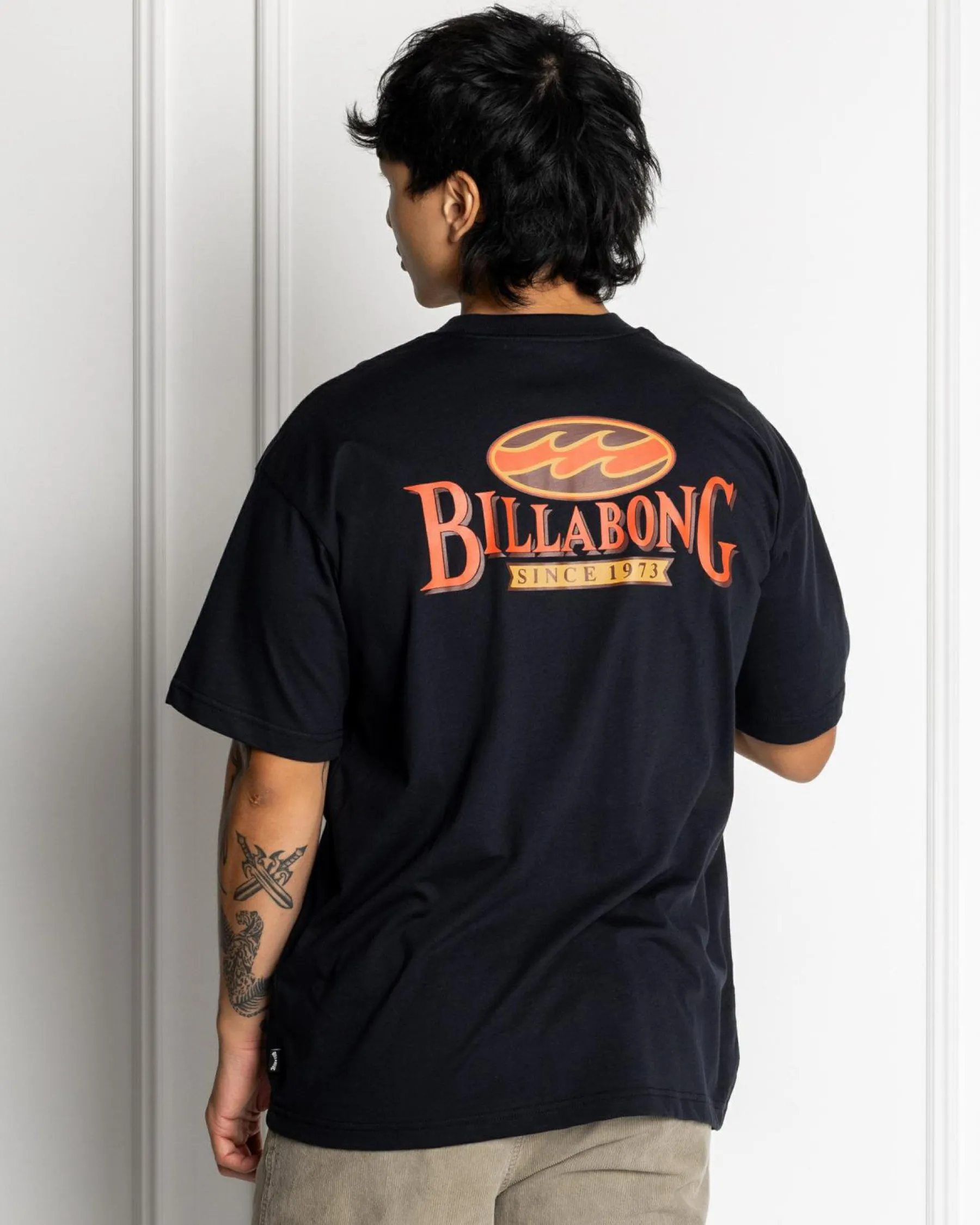 Tops & T-Shirts*Billabong Double Spread OG T-Shirt Black