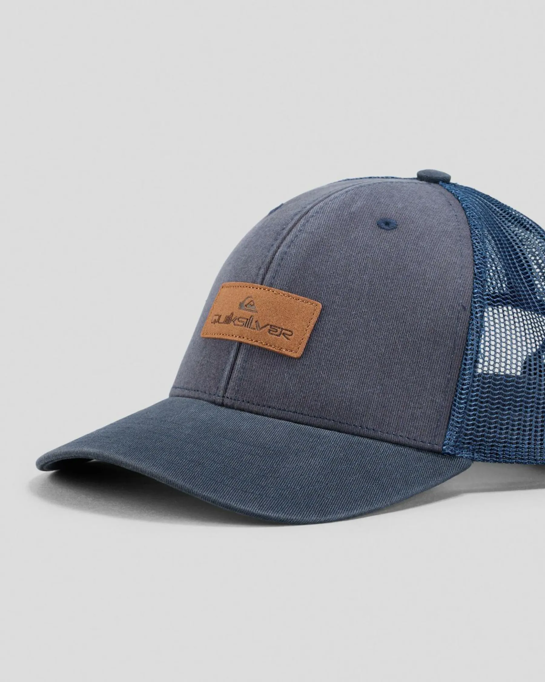 Headwear*Quiksilver Down The Hatch Trucker Cap India Ink