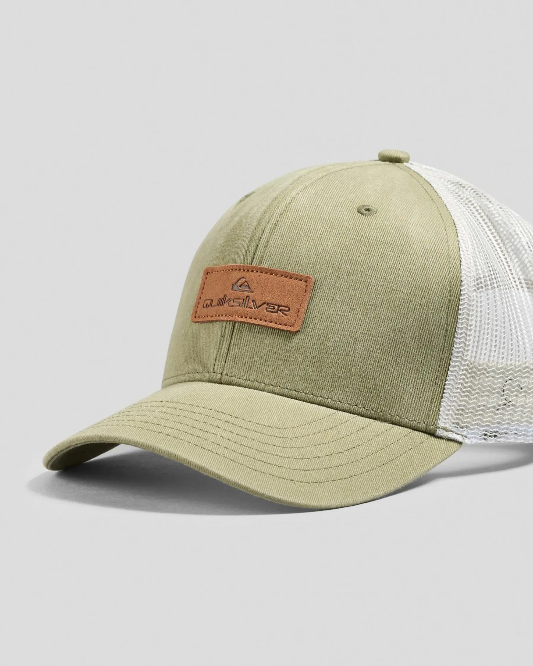 Headwear*Quiksilver Down The Hatch Trucker Cap Aloe
