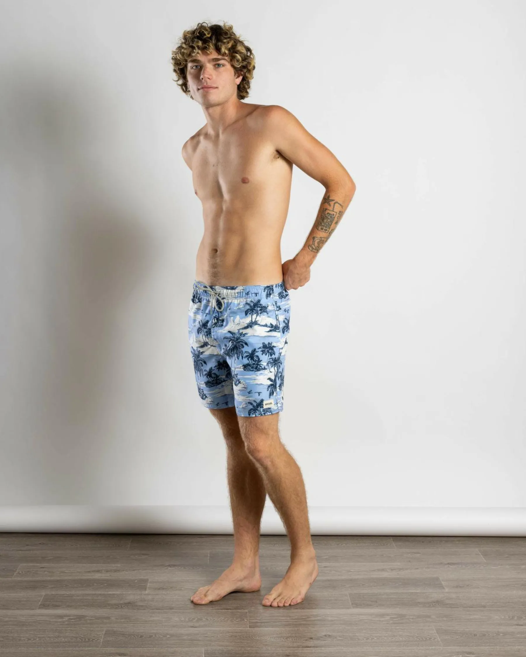 Board Shorts|Shorts & Bottoms*Rip Curl Dreamers Volley Shorts Sky Blue