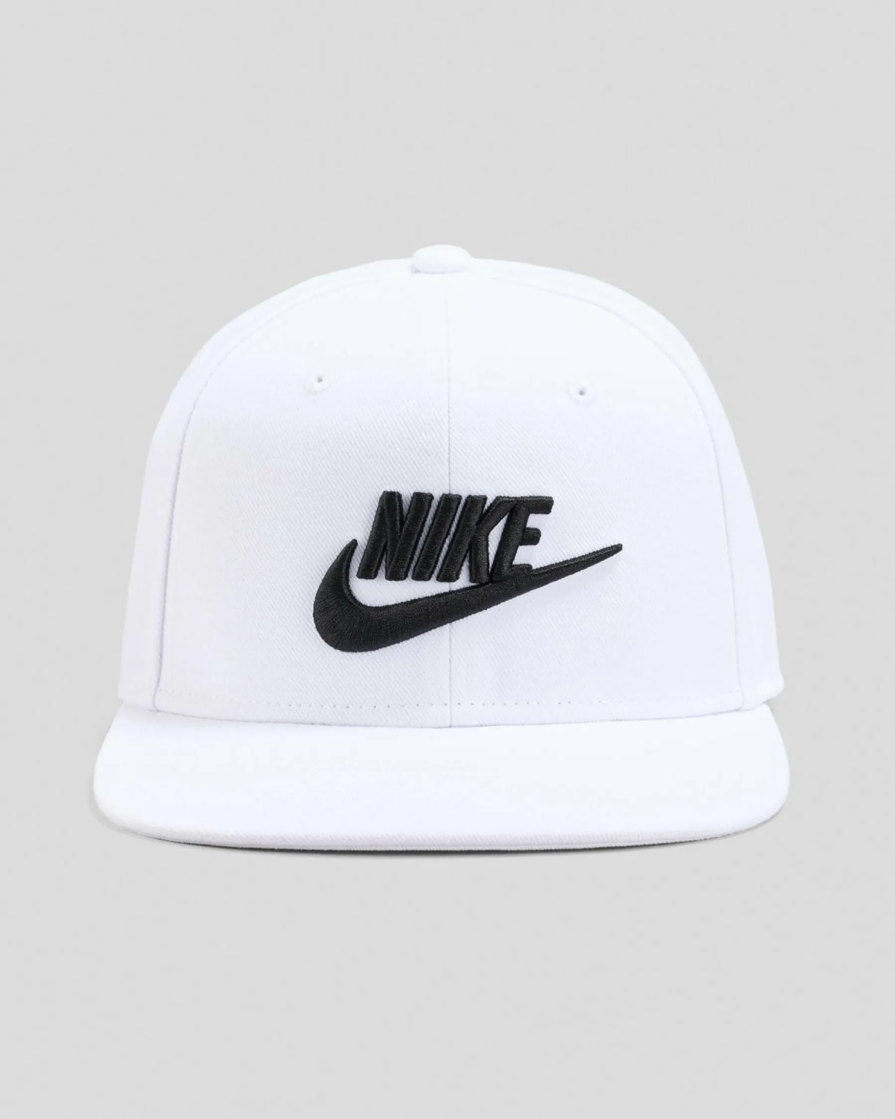 Headwear*Nike Dri-FIT Pro Futura Snapback Cap White/black