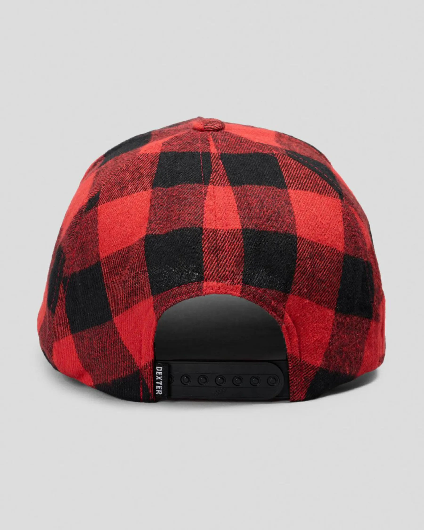 Headwear*Dexter Drift Snapback Cap Black/red