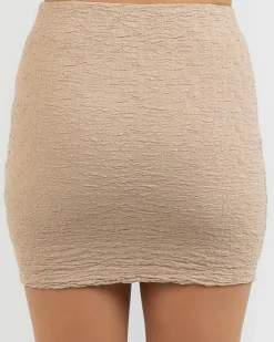 Bottoms*Ava And Ever Eadie Skirt Latte