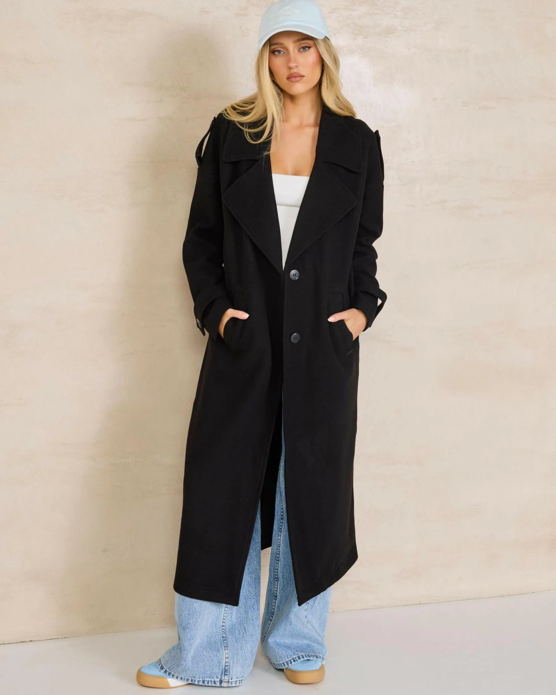 Jackets & Coats*Mooloola Eddie Coat Black